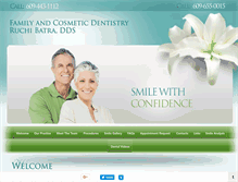 Tablet Screenshot of eastwindsorsmiles.com